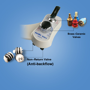 Набор опрыскивателей для унитаза с теплой и холодной водой - Product Image 5