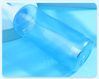Bouteille en plastique personnalisée de lavage nasal manuel domestique de 300ml 500ml bouteille en plastique de rinçage nasal OEM PP