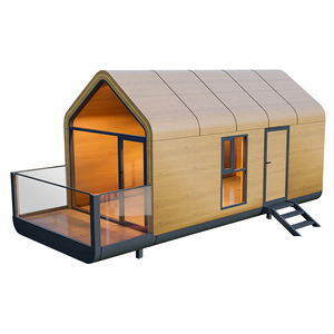KHÁCH SẠN di động sang trọng xây dựng khu nghỉ mát nhà sẵn sàng để tàu prefab tàu viên nang cabin cho nhà nghỉ hoặc nơi cư trú di động - Product Image 1