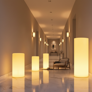 Lampes <span class=keywords><strong>de</strong></span> <span class=keywords><strong>jardin</strong></span> solaires à pilier LED pour l'aménagement paysager extérieur, <span class=keywords><strong>jardin</strong></span> <span class=keywords><strong>de</strong></span> villa dans un style minimaliste Caractéristique avec étanchéité - Product Image 4
