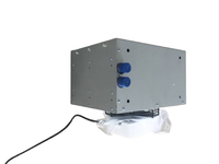 Échangeur de chaleur air-eau résidentiel 24*24 pouces avec ventilateur, largement utilisé dans les systèmes de climatisation et de réfrigération