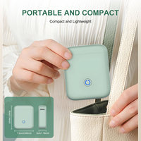 Mini-imprimante thermique HZTZ sans encre, interface USB, 203 dpi, largeur de papier 12-15 mm, pour étiquettes, maison, bureau, supermarché, stock, garantie 1 an