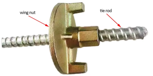 Écrous galvanisés pour système de tirants de coffrage en béton - Product Image 6