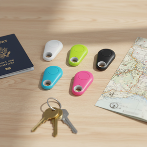 Vente en gros d'usine, traceur de chien imperméable anti-perte, localisateur Bluetooth pour Android, portée de 50 mètres, style AirTag, localisateur GPS pour animaux de compagnie - Product Image 1