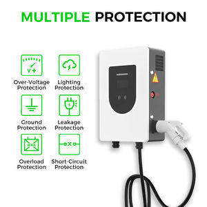 Cargador CCS1 DC Ev de alta calidad 40KW Vehículo eléctrico de alta calidad NACS 5M Cable Fast Wallbox Ev Cargador - Product Image 2