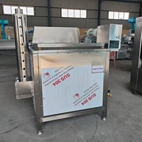 Friteuse électrique professionnelle pour frites et viandes avec panier élévateur pour usine alimentaire