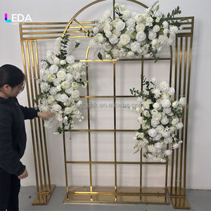 Camino de Mesa de Flores de Rosa Blanca Personalizado, Flores Artificiales Suaves Hechas a Mano para el Día de San Valentín, Fiesta de Cumpleaños - Product Image 1