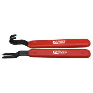 KS <b>TOOLS</b> - 140.2232 <b>Clip</b> removal <b>tool</b> set (2 pcs) - EAN 4042146163252 HEAVY VEHICLES - Product Image 1