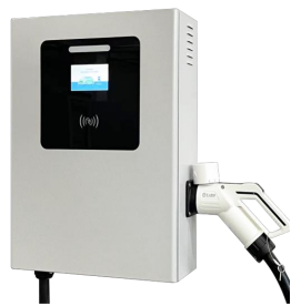 สถานีชาร์จรถยนต์ไฟฟ้าแบบติดผนัง 3 เฟส กำลังไฟ 7KW ถึง 40KW รองรับ OCPP 1.6J สำหรับยานยนต์สาธารณะ ได้รับการรับรองมาตรฐาน CE - Product Image 4