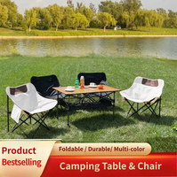 Table de camping pliable à hauteur réglable avec filet de rangement en maille, bureau en aluminium enroulable pour barbecue en extérieur – Vente en gros