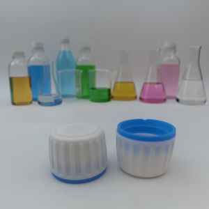 Tapas Inteligentes de Plástico Blanco <span class=keywords><strong>YunBo</strong></span> de 28 mm, Anti-robo, con Serigrafía, para Botellas de Líquidos Orales y Reactivos, Gran Venta - Product Image 1