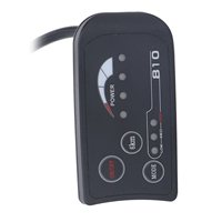 Écran LED S810 36V 48V pour Vélo Électrique, Compteur de Contrôle LED à 4 Fils pour Modification de Vélo, Prise SM
