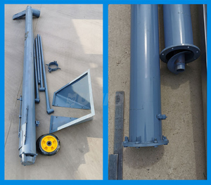 Low Speed Bucket Steel Flexible Hopper Driven Worm <strong>Grain</strong> Vertical Powder Auger Feeder Shaft Food Conveyor Screw <strong>Elevator</strong> Machine - Product Image 5