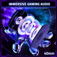 Casque de jeu sans fil ATTACK SHARK L80PRO 20ms à très faible latence, ultra-léger, système à double microphone pour PC/PS/XBOX