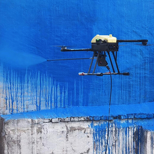 Nettoyeur haute pression, drone de nettoyage, drone de lavage de façade, drone de nettoyage de fenêtres de bâtiments - Product Image 3