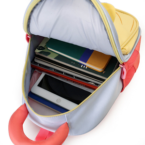 Grazioso zaino leggero e traspirante in stile coreano Anti-smarrimento borsa a doppia spalla da ragazza con motivo a cartoni animati per bambini della scuola materna - Product Image 5
