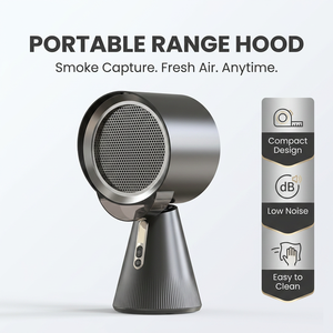 Campana Extractora de Humo Portátil con Ventilación para Cocina al Aire Libre, Barbacoa, Camping, Autocaravanas, Hogar y Hotel, Eficiente Energéticamente - Product Image 6