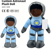 Offres Spéciales Fabricants Chinois Personnalisés Mini Poupée Astronaute Doux Humain En Peluche Poupée Jouet Astronautes
