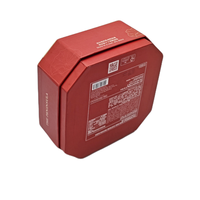 Boîte d'emballage rigide en papier écologique personnalisable avec forme octogonale, fermeture magnétique, logo personnalisé, prix négociable