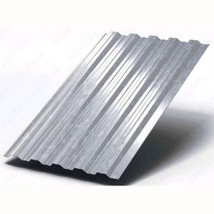 Tôle de toiture en acier ondulé coréenne de calibre 22, 28 pouces, certifiée TISI, services de soudage et de pliage, galvanisée à chaud - Product Image 3
