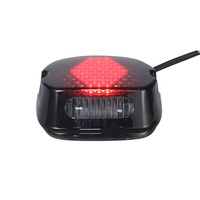 Feu arrière de moto LED SMD 4-en-1 12V IP65 homologué Emark personnalisé pour la modification de moto Harley Davidson