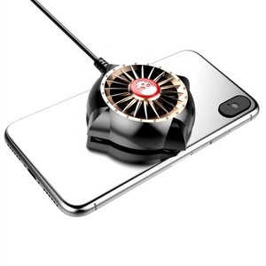 Enfriador de Celular Portátil, Ventilador de Refrigeración, Dispositivo de Enfriamiento de Aire para Teléfono Móvil, para Uso en Escritorio, Material ABS, Ajustable - Product Image 1