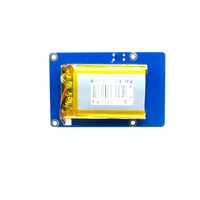 Carte d'extension de batterie au lithium pour Raspberry Pi 3B/3B+ avec double alimentation USB pour fonctionnement hors ligne