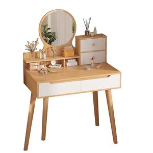 <span class=keywords><strong>Tocador</strong></span> de Madera Ecológico de Diseño Moderno para Mujer, Mesa de Maquillaje, Mesa de Noche, <span class=keywords><strong>Espejo</strong></span> Inteligente, Muebles para Dormitorio de Hotel - Product Image 1