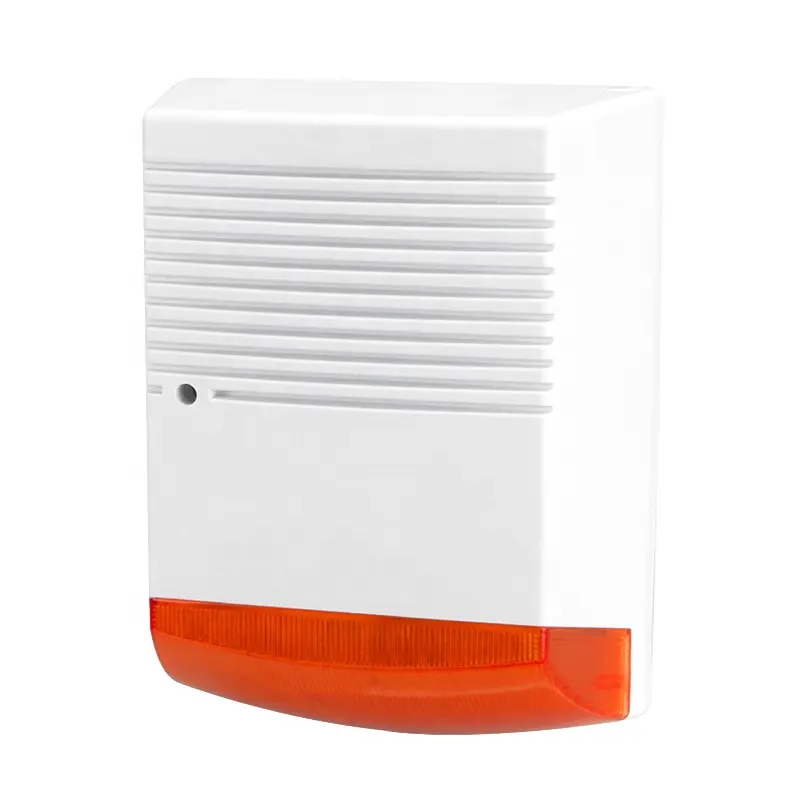 LED Flashing Light Outdoor Burglar Alarm Boxes Dummy Alarm Siren Dummy Bell Box