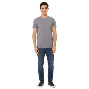 Camiseta Extra Grande para Hombre 100% Algodón, Ropa de Calidad, Cómoda y Ajustada con Tejido de Punto, Camisetas para Hombre 2026 - Product Image 1