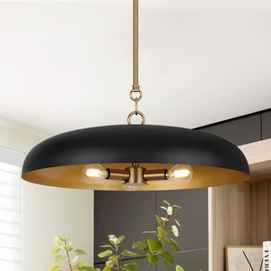 <span class=keywords><strong>Suspension</strong></span> moderne en métal noir et or, <span class=keywords><strong>style</strong></span> <span class=keywords><strong>industriel</strong></span>, luminaire de plafond pour îlot de <span class=keywords><strong>cuisine</strong></span>, table à manger, bar - Product Image 1