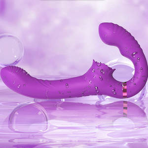 Clitoris <span class=keywords><strong>stimulator</strong></span> met zuigfunctie, vingerbewegende seks speeltje voor vrouwen, clitoris zuigvibrator. - Product Image 1