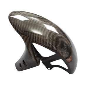 Parafanghi Moto in Fibra di Carbonio 3K 100% Secca, Parafango Anteriore, Accessori Moto per Yamaha YZF R1M 2015-2025 - Product Image 5