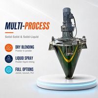 Mélangeur Conique Industriel Robuste pour Poudres – Équipement de Mélange pour Thé, Piment, Poivre, Sésame et Épices