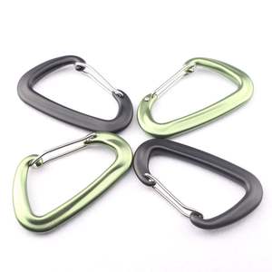 Mosquetón de Aleación de Aluminio con Agarre en D de 80 mm x 47 mm para Equipo de Supervivencia al Aire Libre - Product Image 4