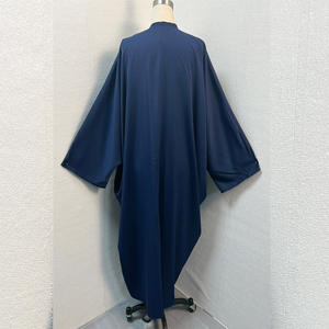 Elegante Ramadán Abaya Kimono-Mujeres Musulmanas <span class=keywords><strong>Jalaba</strong></span> Marroquí Con Cuentas Maxi Vestido Mangas De Murciélago Estilo Kuwaití Ropa De Oración - Product Image 6