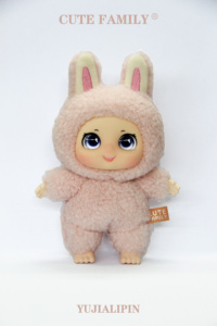 Dễ Thương Gia Đình Chất Lượng Cao Mềm Cảm Ứng Sang Trọng Vinyl Móc Khóa Với Biểu Cảm Dễ Thương Quà Tặng Cho Trẻ Em Và Cô Gái - Product Image 5