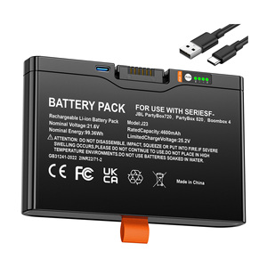 Paquete de Baterías Recargables de Iones de Litio para <span class=keywords><strong>JBL</strong></span> <span class=keywords><strong>PartyBox</strong></span> 520/720 Boombox 4, Altavoz Inteligente con Indicador LED, Modelo FG2CELL21700 - Product Image 1