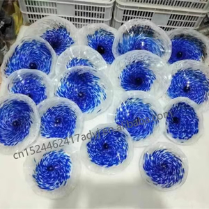 Phổ biến nhà tường trang trí hiện đại Murano thủy tinh điêu khắc đa màu kính đá - Product Image 1
