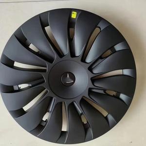 Lot de 4 capuchons de moyeu gris pistolet couvercle de jante protecteur d'<span class=keywords><strong>enjoliveur</strong></span> 19 pouces <span class=keywords><strong>Aero</strong></span> Turbine enjoliveurs de roue pour modèle <span class=keywords><strong>Tesla</strong></span> - Product Image 6