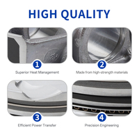 Kit de piston MANERI, segments de piston 11258657760 11258638448 11258637989 F56 F57 F36 pour BMW B38A15A B48B20A 1.2T 1.5T