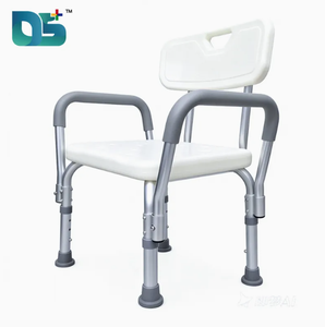 Silla de Baño Económica y Cómoda de Aleación de Aluminio <span class=keywords><strong>para</strong></span> <span class=keywords><strong>Personas</strong></span> Mayores o <span class=keywords><strong>con</strong></span> <span class=keywords><strong>Discapacidad</strong></span>, <span class=keywords><strong>con</strong></span> Patas Desmontables Rápidamente y Altura Ajustable <span class=keywords><strong>para</strong></span> Hospital - Product Image 3