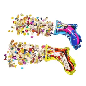 Hot Selling Promotional Toy Gift Toy Party Suppliers Foil Balloon Boom Gun