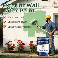 Peinture murale acrylique imperméable et écologique anti-fongique en gros pour l'extérieur – Revêtement liquide et peinture pour murs extérieurs