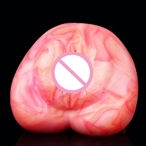 GEEBA Colorful Realistic Soft Skin Feeling Silicone Male <b>Masturbator</b> Cup Hands Free for Males - Product Image 6