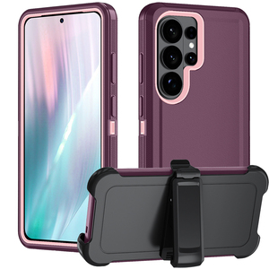Funda Protectora Resistente para Teléfono Móvil con Clip para Cinturón, para Samsung <span class=keywords><strong>Galaxy</strong></span> S26 Ultra, Protección Completa de <span class=keywords><strong>360</strong></span> Grados - Product Image 3