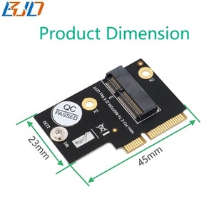 Mini PCI-E MPCIe a NGFF <span class=keywords><strong>M</strong></span>.2 clave E Wifi Bluetooth <span class=keywords><strong>M</strong></span>ódulo adaptador para Intel AX200 9260, 8265 8260 de 7265 y Y510P modelo - Product Image 2