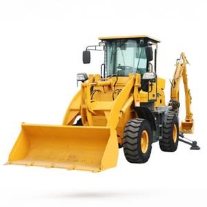 LichMach Chinese Factory 3 Ton Mini Backhoe Loader with Hydraulic <b>System</b> - Product Image 1