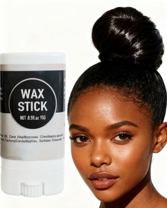 Best hair wax stick Etiqueta Privada cabello <span class=keywords><strong>roto</strong></span> acabado cabello cera stick - Product Image 5
