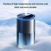 Offre Spéciale européen US diffuseur d'huile essentielle de désodorisant portable 3 couleurs éclairage de Projection étoilé diffuseur d'arôme de voiture intelligente